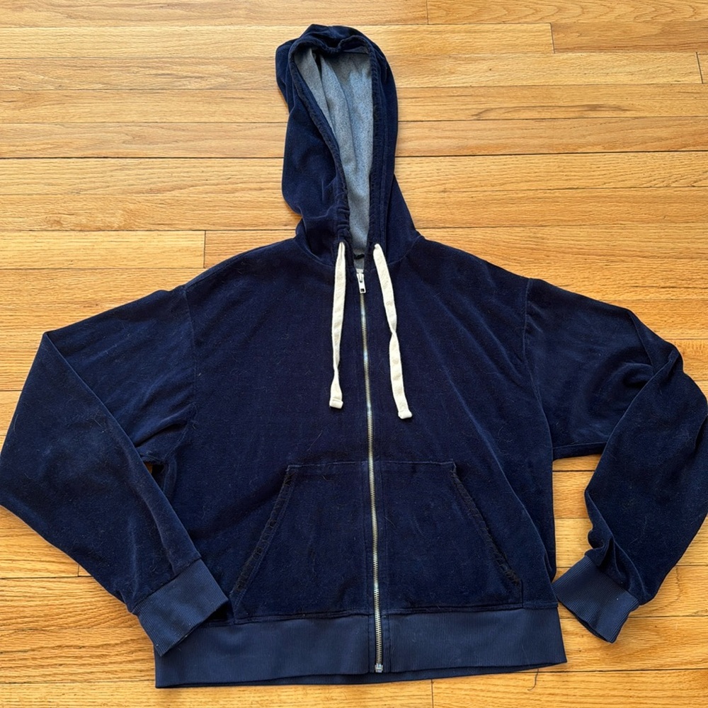 Electric & Rose Velvet Hoodie